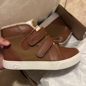 UGG Kids Tan and Brown Boots